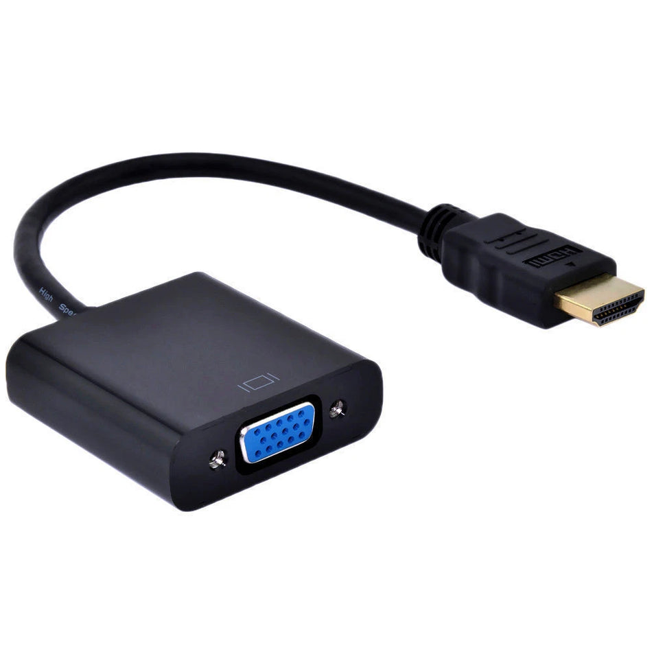 HDMI to VGA Adapter – Male to Female 1080p Converter