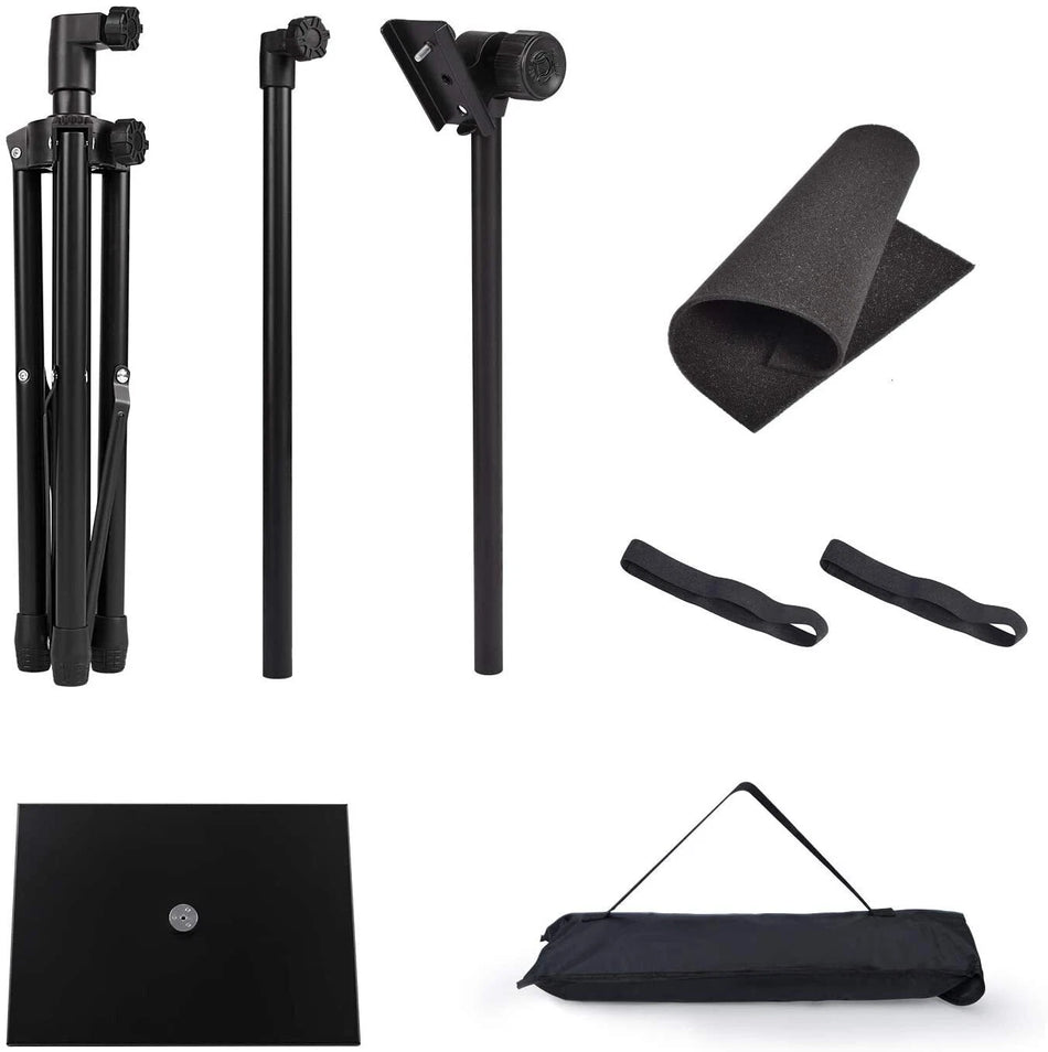 Adjustable Laptop, Notebook & Projector Tripod Stand with Carry Case
