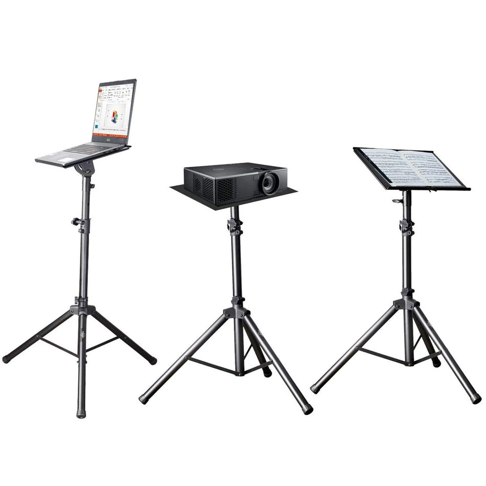 Adjustable Laptop, Notebook & Projector Tripod Stand with Carry Case