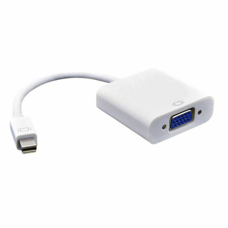 Mini DisplayPort to VGA Adapter – White