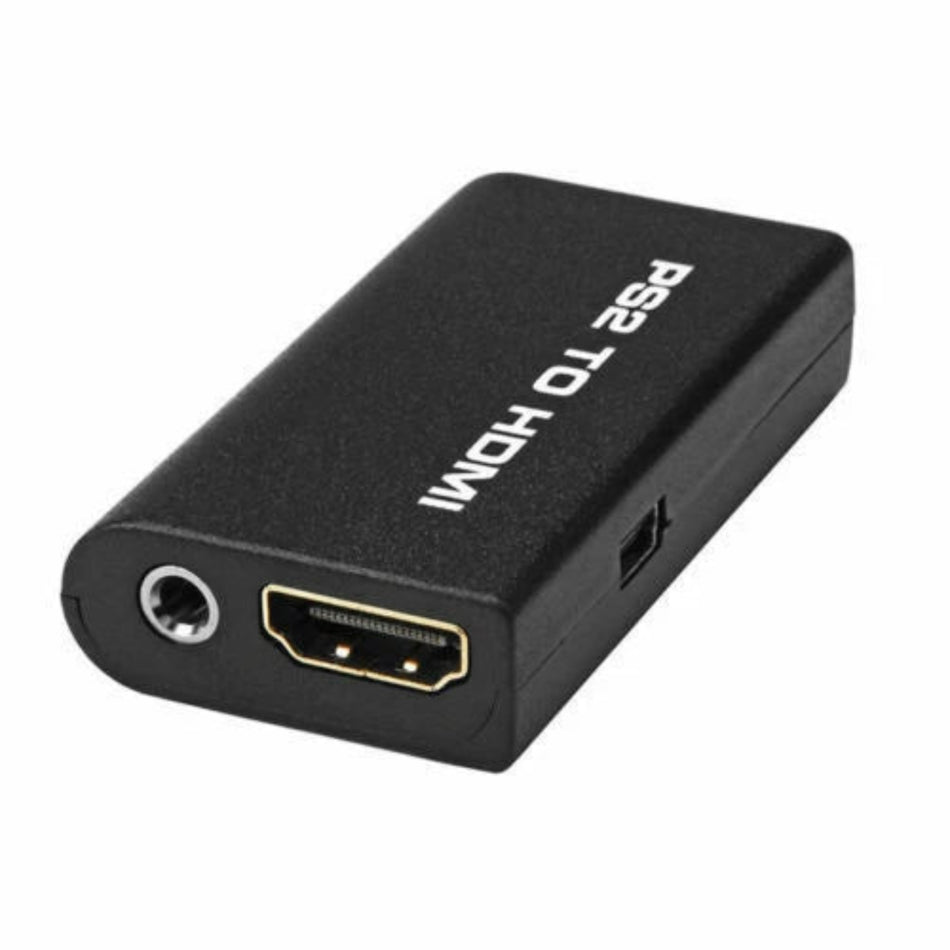 Compatible PS2 to HDMI Adapter with 3.5mm Audio Output