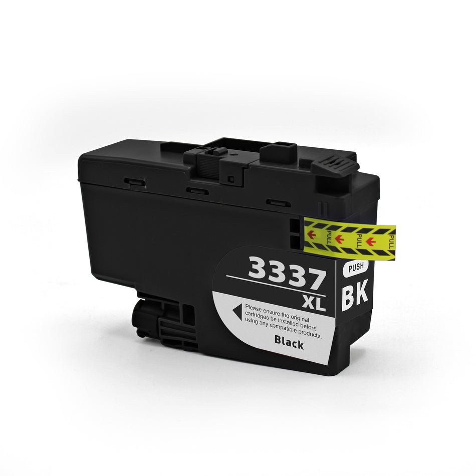 Compatible Brother LC-3337BK High Yield Black Ink Cartridge - 3,000 pages