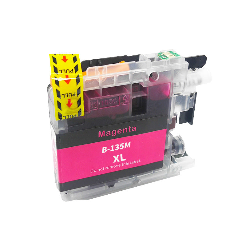 Compatible Brother LC-135XLM Magenta Ink Cartridge - 1,200 Pages