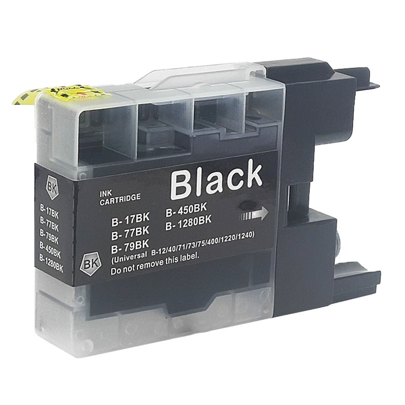 Compatible Brother LC73/LC77XLBK Black High Yield Ink Cartridge - 1,200 pages