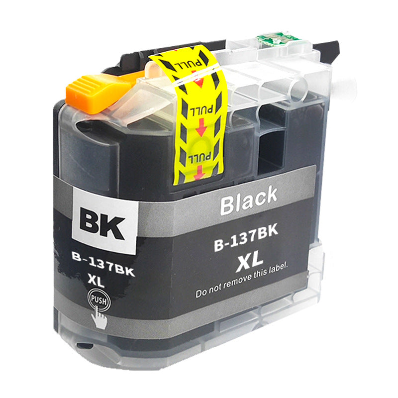 Compatible Brother LC-137XLBK Black Ink Cartridge - 1,200 Pages