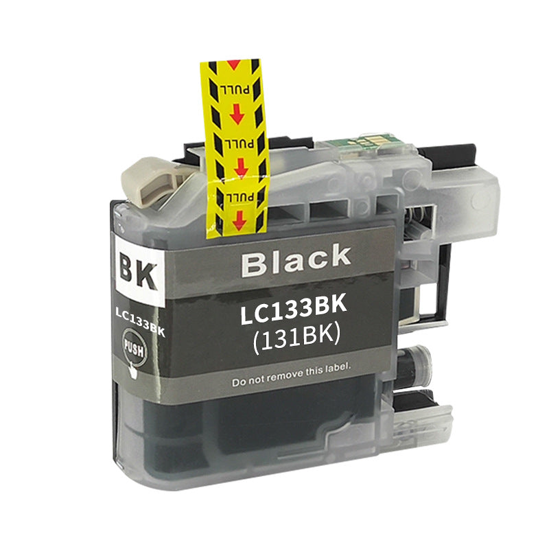 Compatible Brother LC-133BK/LC-131BK Black Ink Cartridge - 600 Pages