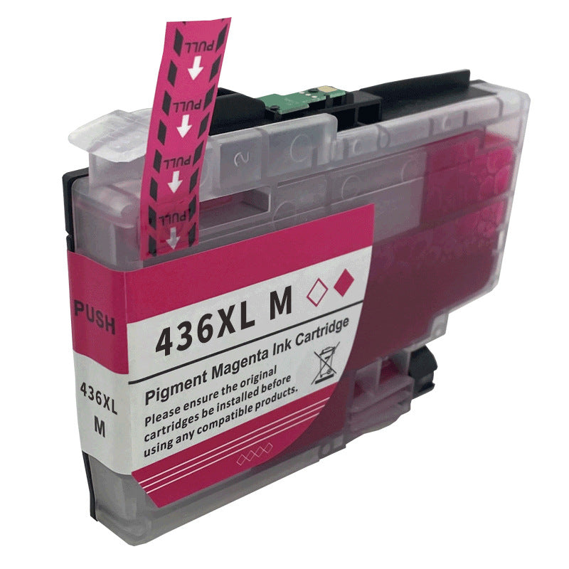 Compatible Brother LC-436XLM High Yield Magenta Ink Cartridge - 5,000 pages