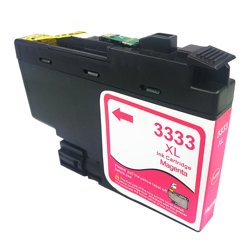 Compatible Brother LC-3333M High Yield Magenta Ink Cartridge - 1,500 pages
