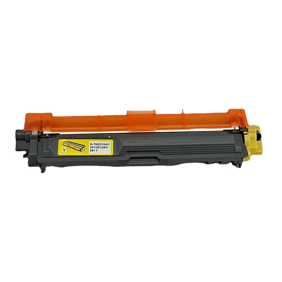 Compatible Brother TN-255Y Yellow High Yield Toner Cartridge - 2,200 pages