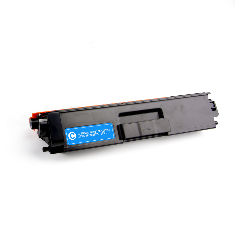 Compatible Brother TN-348C Cyan Toner Cartridge - 6,000 pages