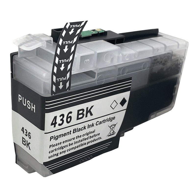 Compatible Brother LC-436BK Black Ink Cartridge - 3,000 pages
