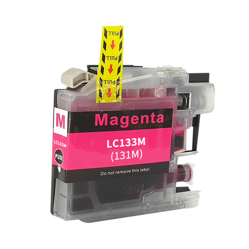 Compatible Brother LC-133M/LC-131M Magenta Ink Cartridge - 600 Pages