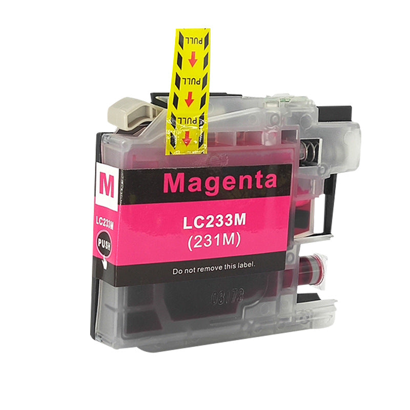 Compatible Brother LC-233M/LC-231M Magenta Ink Cartridge - 550 pages