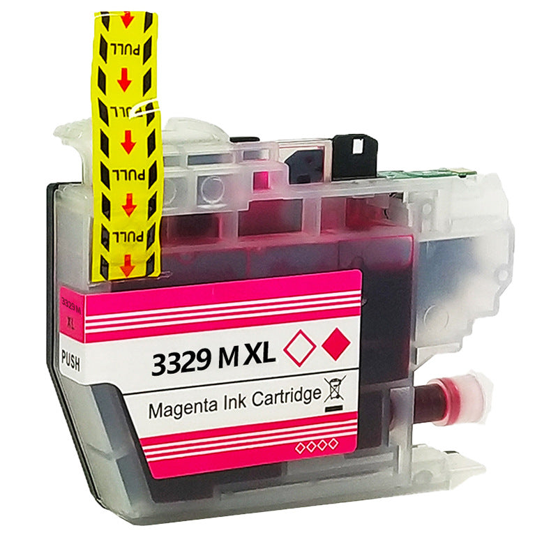 Compatible Brother LC-3329XLM High Yield Magenta Ink Cartridge - 1,500 pages