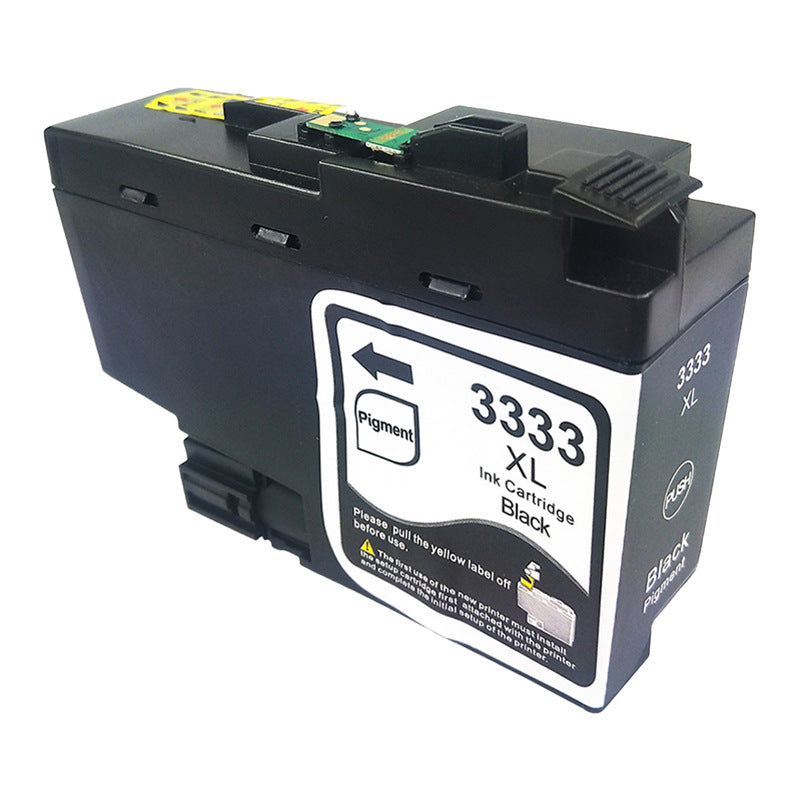 Compatible Brother LC-3333BK High Yield Black Ink Cartridge - 3,000 pages