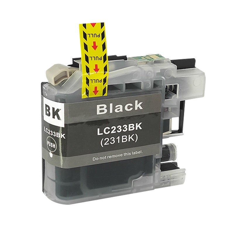 Compatible Brother LC-233BK/LC231-BK Black Ink Cartridge - 550 pages