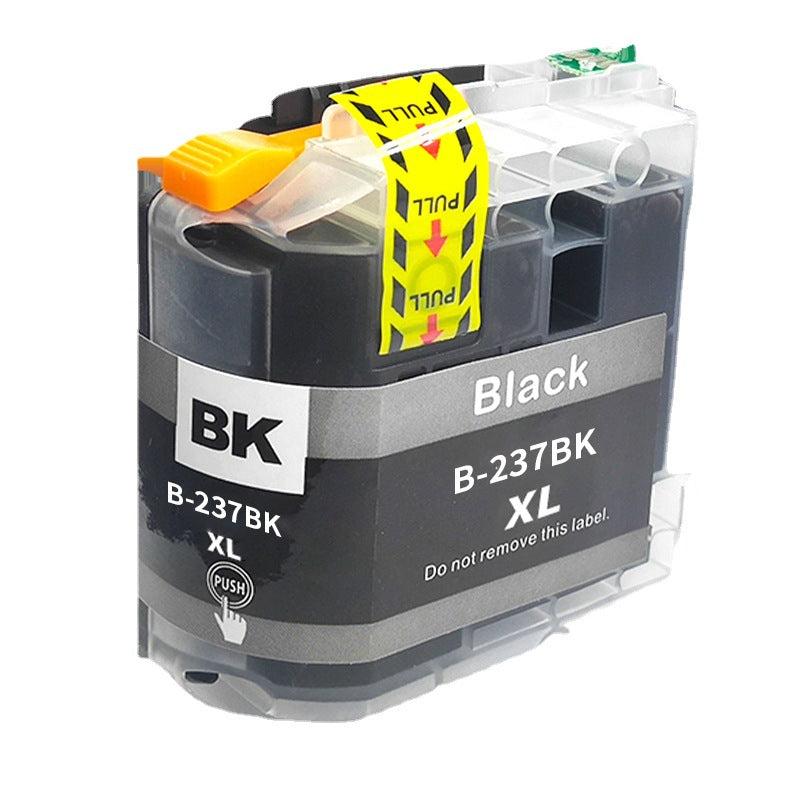 Compatible Brother LC-237XLBK Black High Yield Ink Cartridge - 1,200 pages
